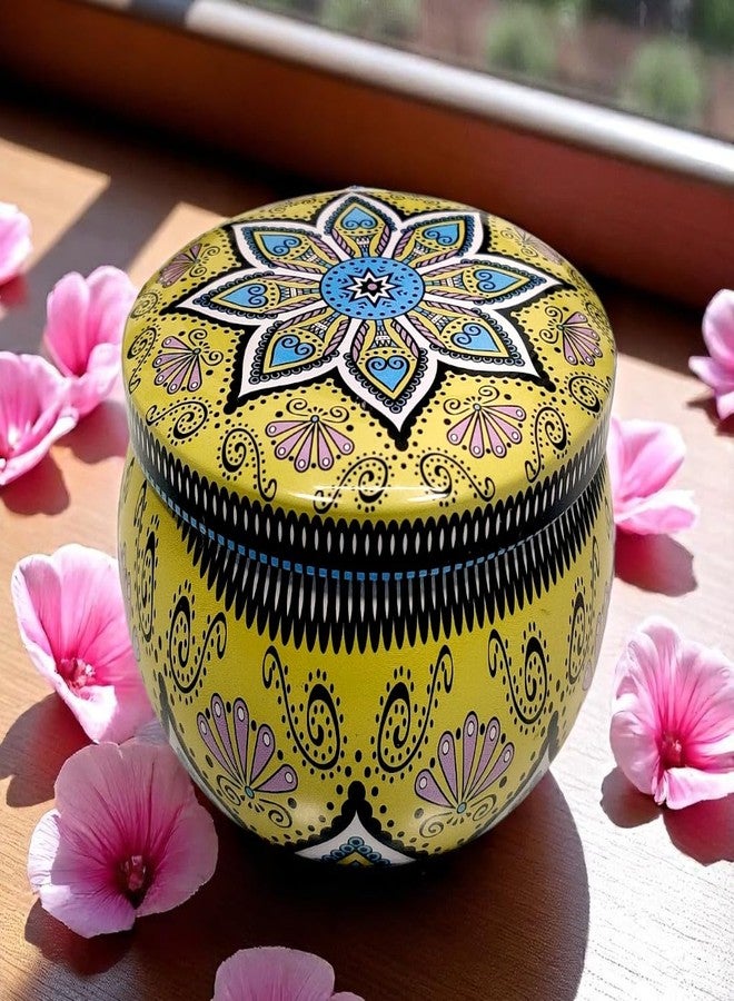 Maefele Decorative Scented Candles in Designer Tins, Set of 4, Gift Set (Divine Grace) - Image 2